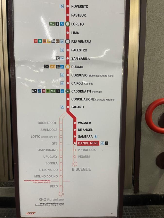 Appartamento Cherry's House M1 Bande Nere - San Siro- M4 Linate